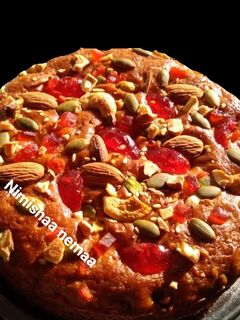 ड्राई फ्रूट्स पल्म केक (dry fruits plum cake recipe in Hindi) रेसिपी मुख्य फोटो