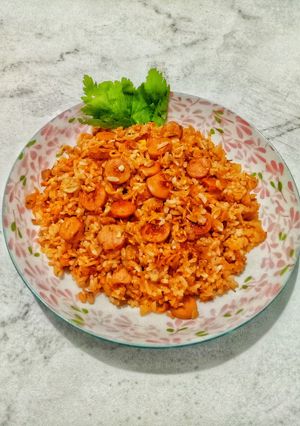 Foto resep Nasi Goreng Sosis