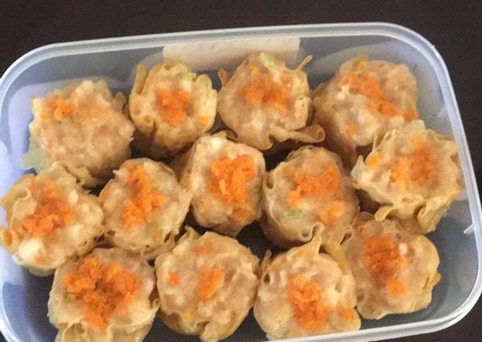 Standar Cara gampang bikin Siomay Dimsum (ayam udang maknyos) dijamin nikmat