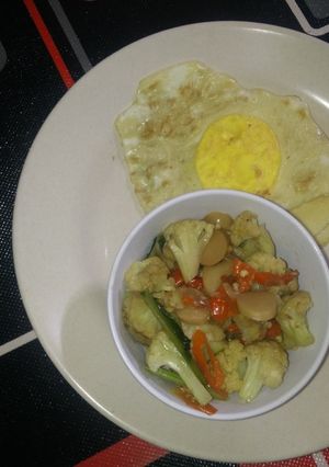 Foto resep TUMIS SOSIS KEMBANG KOL PEDAS