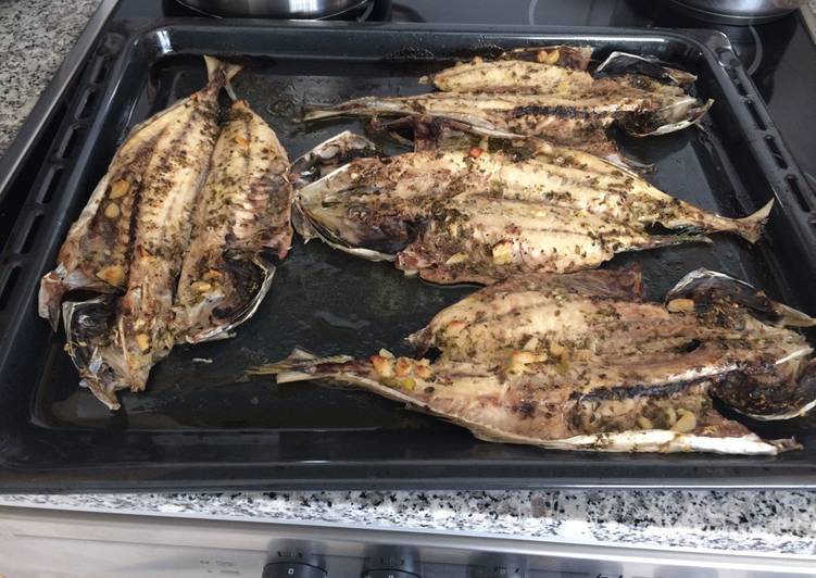 Xurelo o jurel al Horno