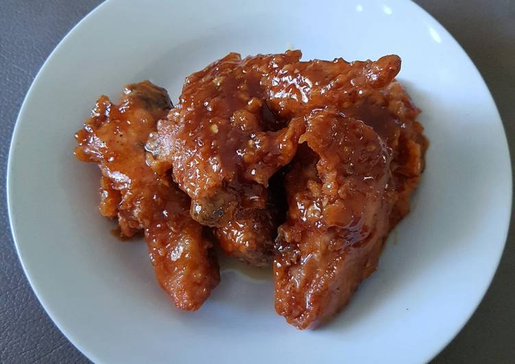Resep 65. Korean Honey Chicken Anti Gagal
