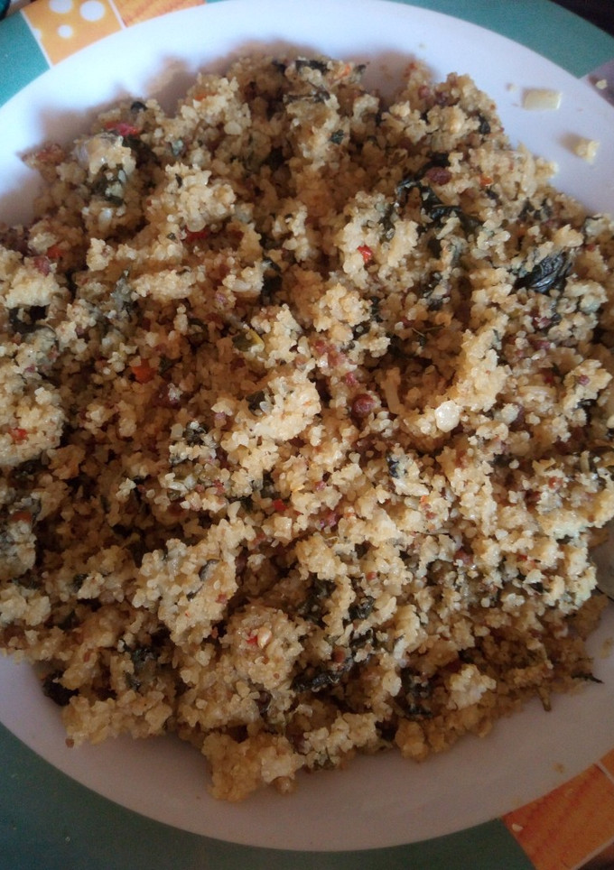 A picture of Dambun shinkafa.
