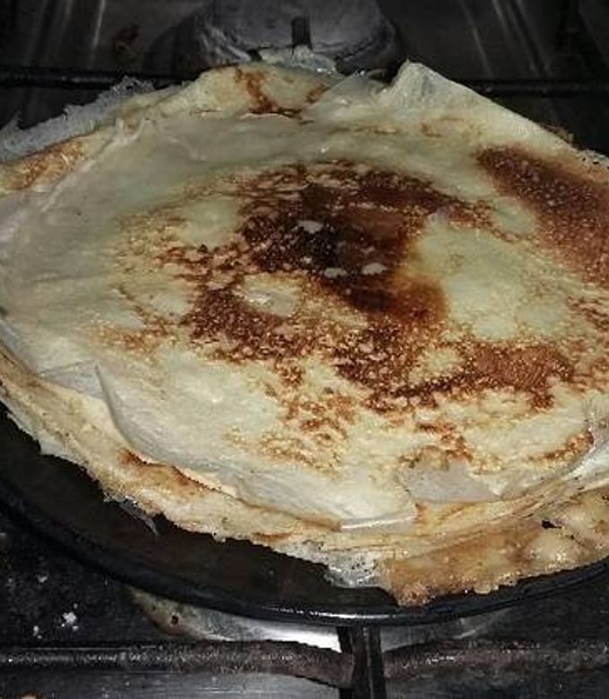 Una foto de Panqueques de maicena