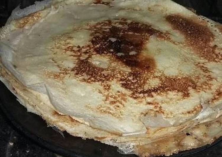 Panqueques de maicena celiacos