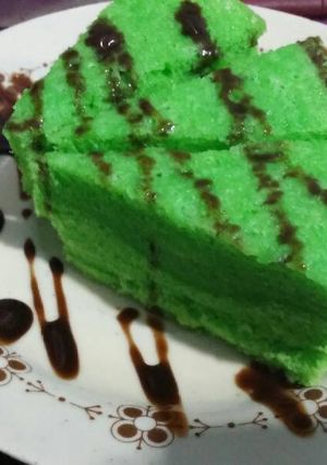 Foto resep Brownies Pandan