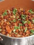Healthy Brown Chick Peas Chaat