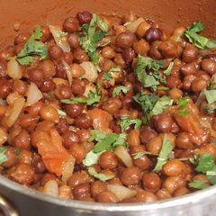 A picture of Healthy Brown Chick Peas Chaat.