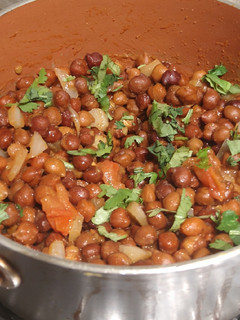A picture of Healthy Brown Chick Peas Chaat.