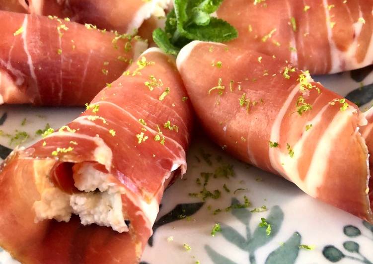 Simple Way to Make Favorite Involtini di speck e ricotta