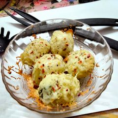 A picture of Baked Stuffed Potato.