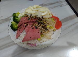 蔬食便當(全素) 的食譜成品照片