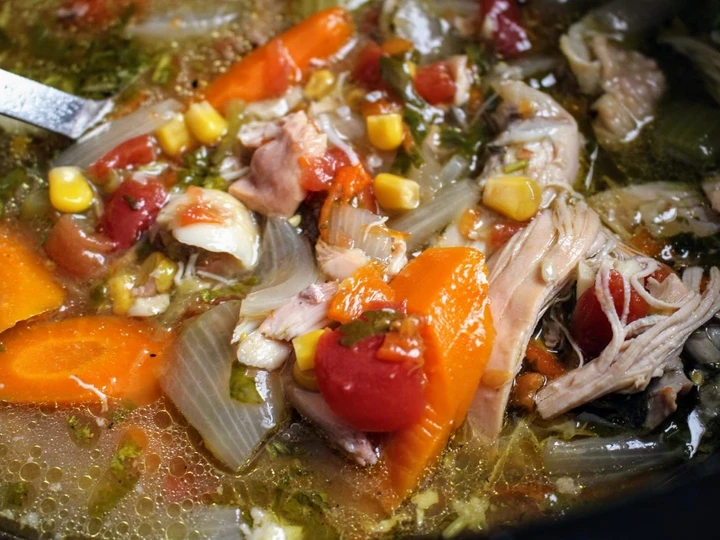 Simple Way Make Recipe Slow Cooker Southwestern Chicken Soup that is  Makes Drooling, Appealing}