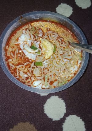 Foto resep 49. Mie Sedaap Korean Soup Spicy Chicken