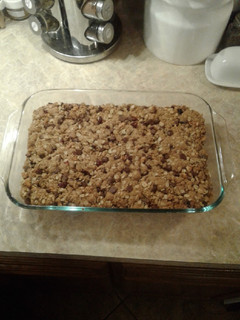 A picture of Cranberry Bars.