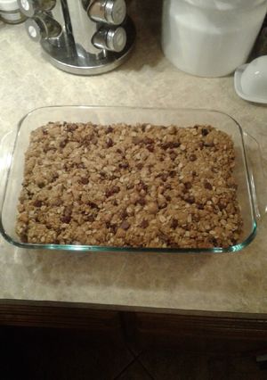 A picture of Cranberry Bars.