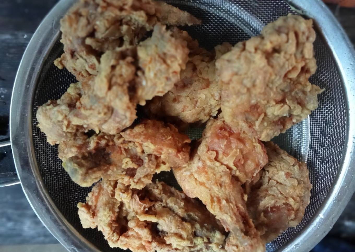 Ayam goreng (tepung bumbu homemade)