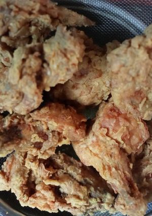 Foto resep Ayam goreng (tepung bumbu homemade)