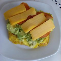 Cabbage sandwich A picture of Cabbage sandwich.