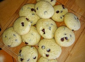 Una foto de Cookies con chocolate