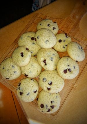 Una foto de Cookies con chocolate