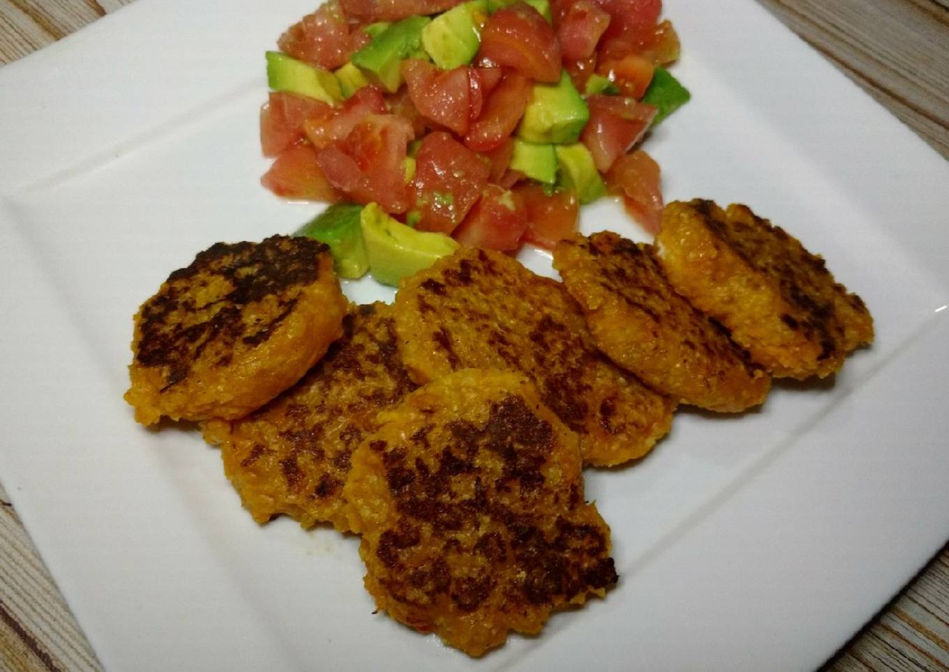 Bocaditos de mijo y batata