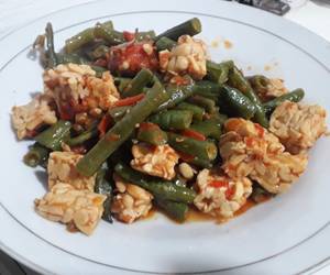 Resep Unik Tempe Kacang Panjang balado Lezat Mantap Resep Unik Tempe Kacang Panjang balado Lezat Mantap