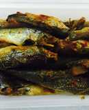 Cá Linh chung nồi cùng kim chi cóc