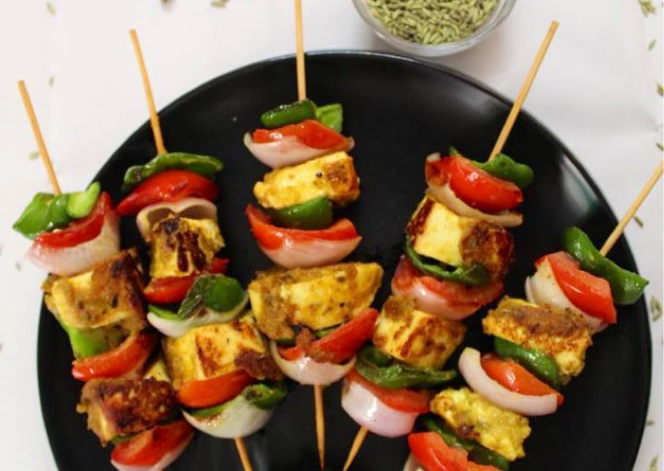 Saunfiya Paneer Tikka