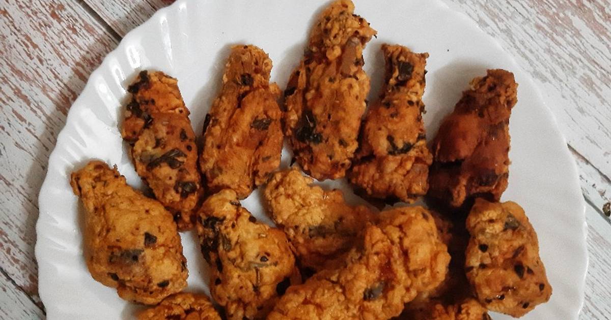CRISPY CHICKEN FRY (without breadcrumbs) Recipe by Jibita Khanna Cookpad