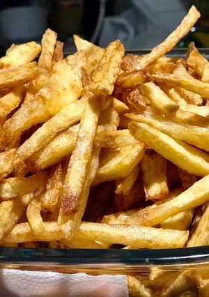 Una foto de Papas fritas crocantes a caballo