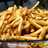 Papas fritas crocantes a caballo