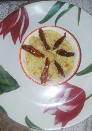 A picture of Papaya halwa.