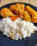 Pollo guisado o susado