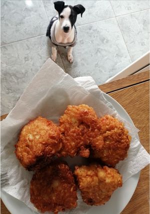 Una foto de Croquetas de arroz