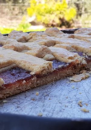 Una foto de Irresistible pastafrola