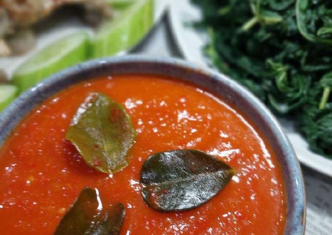 Resep 333. Sambal Ayam Pop Anti Gagal