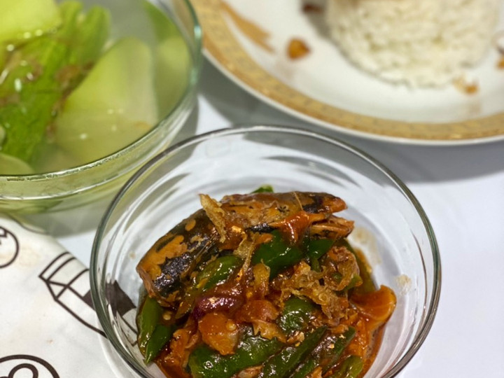 Cara Gampang Membuat Mackerel Kaleng Masak Cabe Ijo Anti Gagal