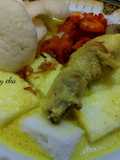 Lontong Opor Ayam ft Sambal Goreng Kentang Udang 🍗💝