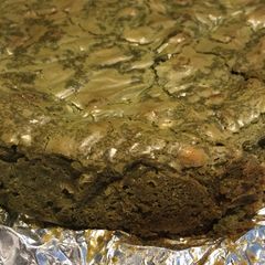 A picture of Matcha Brownies.