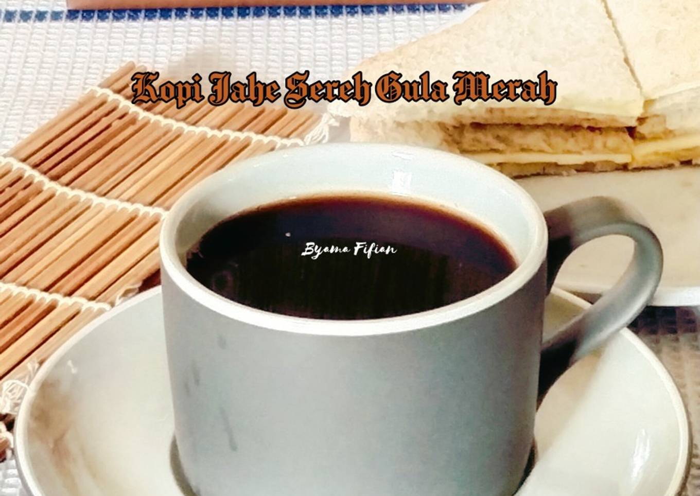 Kopi Jahe Sereh Gula Merah