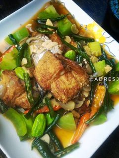 Foto resep Ikan Asap Cabe Hijau