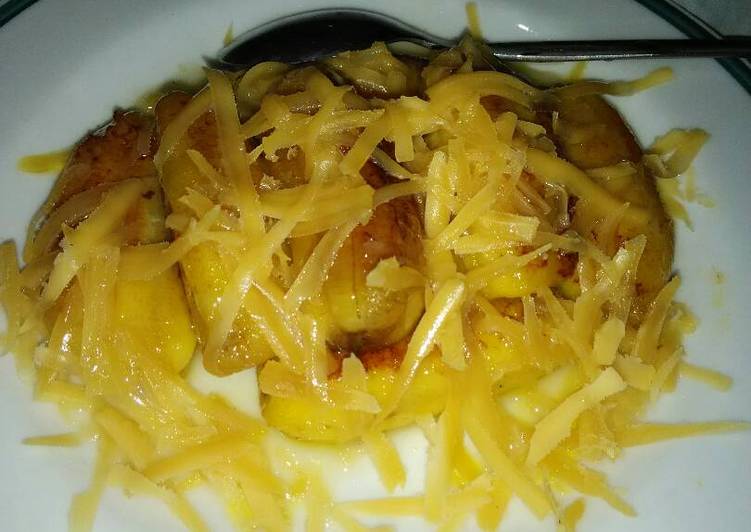 Resep Pisang Panggang milky chesse Mudah
