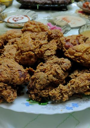 صورة لوصفة دجاج كنتاكي بأحلى طعم 🍗🍗