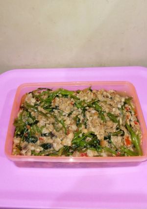 Foto resep Tumis kangkung tempe