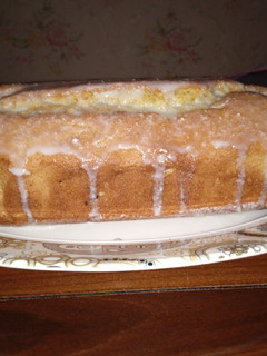 A picture of Orange loaf cake.