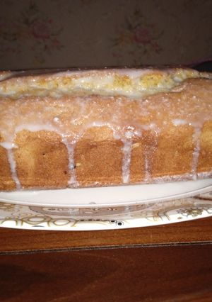 A picture of Orange loaf cake.
