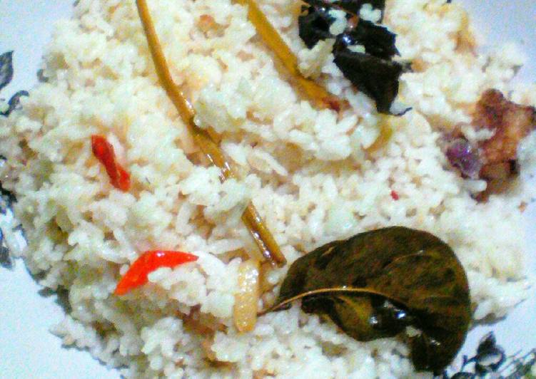 Nasi Liwet (dari nasi sisa kemarin)