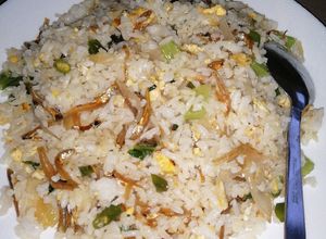 Gambar Nasi goreng ikan bilis