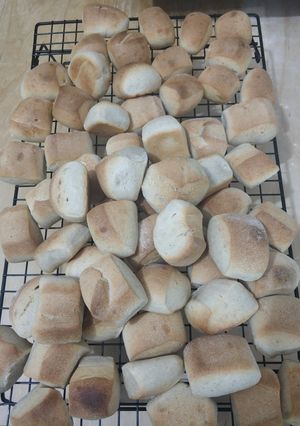 Foto di Pepite di pane con esubero di pasta di licoli